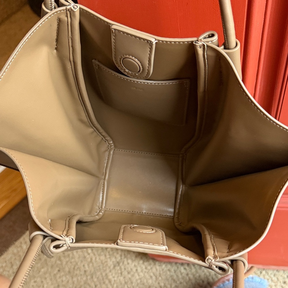 JW Pei Taupe Handbag - Picture 3 of 6